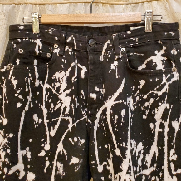 rag & bone | Jeans | Rag Bone Animal Black Paint Splatter Jeans | Poshmark